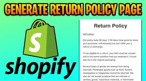 Shopify return magic